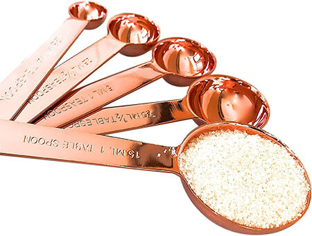 CopperCrate Copper Measuring Spoons