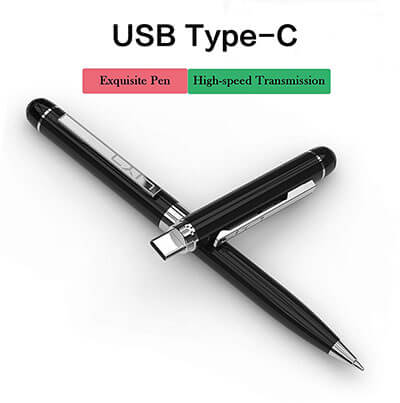 LIY7 128GB USB3.1 Type-C Flash Drive Pen USB-C OTG Flash