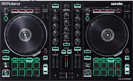 Roland 2-channel, 4-deck Serato DJ Controller with Serato DJ Pro, Upgrade