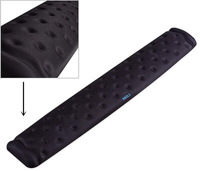 BRILA Memory Foam Mouse and Keyboard Wrist Rest Pads