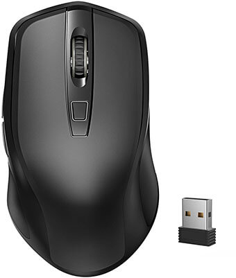 Yantop Wireless Mouse Full Size -2.4G Cordless Mouse