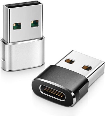 Elebase USB C Female to USB Male Adapter