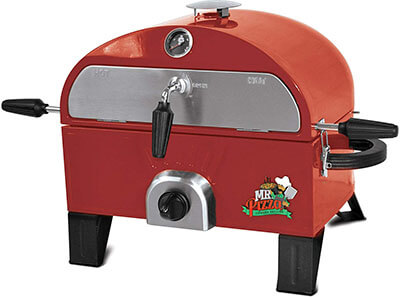 Mr. Pizza GOT1509M Pizza Oven, Red Gas Grill