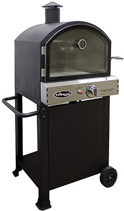 Hiland PSL-SPOC AZ Patio Heaters Pizza Oven, Black