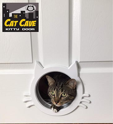 The Cat Cave Interior Cat Door Gate Way