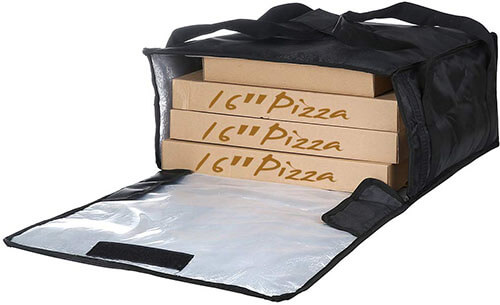 Backerysupply Polyester Insulated Pizza Delivery Bag