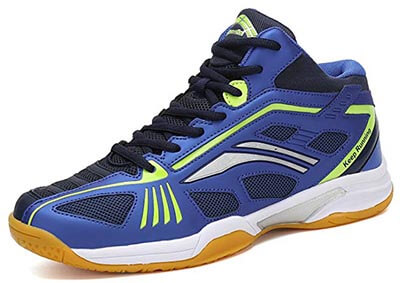 Fashiontown Badminton Shoes Men’s Non -Slip Indoor Court Tennis Racquetball Sneakers