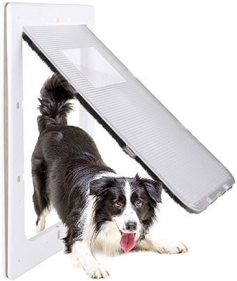 Petouch Pet Door for Dog and Cat, Energy Efficient Pet Door