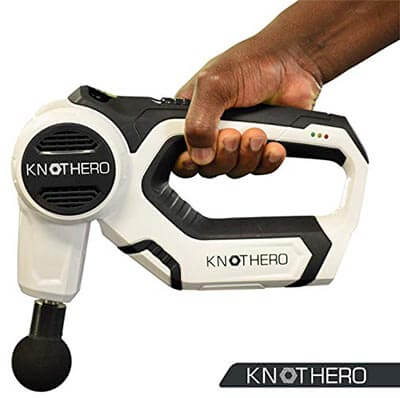 Knot Hero Massage Gun Deep Tissue Chiropractic Massager for Back Pain Relief & Muscle Relaxer