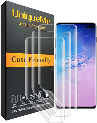 UniqueMe Anti-Bubble Samsung Galaxy S10 Plus Screen Protector