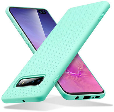 ESR Yippee Touch Soft Samsung Galaxy S10 Plus Case, Mint Green