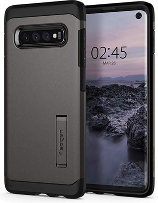 Spigen Tough Armor Gunmetal Case for Galaxy S10