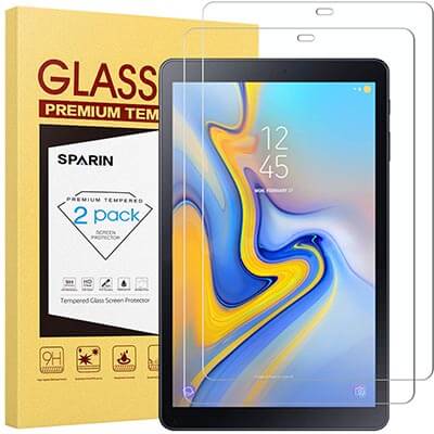 SPARIN Galaxy Tab A 10.5 Screen Protector Tempered Glass