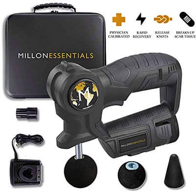 MillonEssentials Muscle Recovery Massage Gun for Personal Body Stimulation Therapy