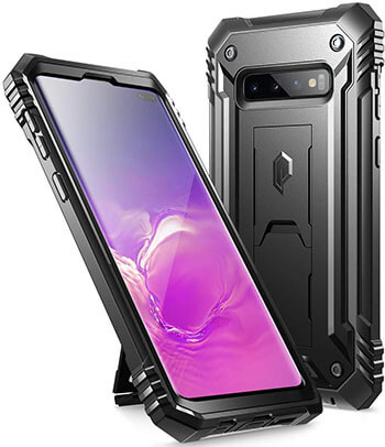 Poetic Military Grade Full Body Cover Case for Galaxy S10+