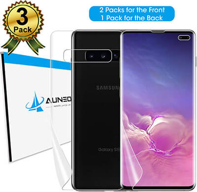 AUNEOS TPU Protector for Samsung S10+ Fingerprint ID Compatible