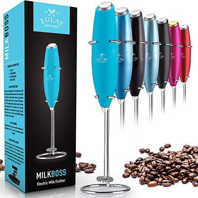 Zulay High Powered Handheld Milk Frother