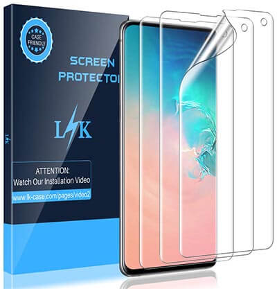L K Screen Protector for Samsung Galaxy S10