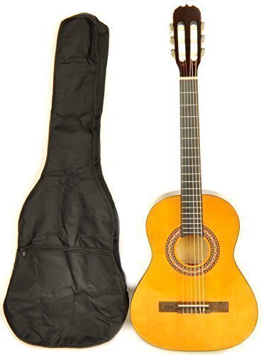 OMEGA Left Handed Classical Acoustic Guitar