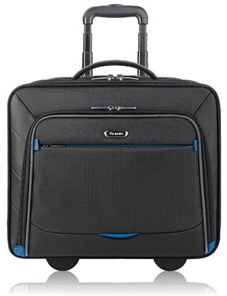 Solo Active 16-Inch Rolling Overnighter Case with Padded Laptop Compartment