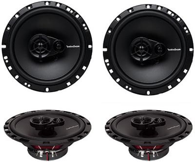 Rockford Fosgate R165X3 6.5” Car Audio Coaxial Speakers Stereo 180 Watts 3 –Way