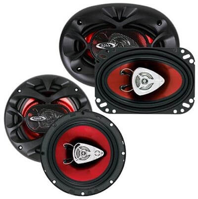 New BOSS CH6530 6.5” 300 Watt Plus Boss CH4630 4x6” 250 Watt Car Audio Speakers