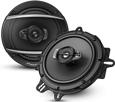 Pioneer A-Series 6.5” Max 3-Way Car Speakers Pair-320 Watts