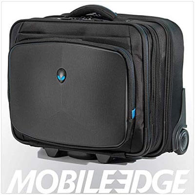 Mobile Edge Alien Ware Vindicator Bag Rolling Laptop Case