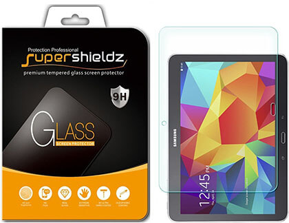 Supershieldz Tempered Glass Screen Protector for Samsung Galaxy Tab 4 10.1