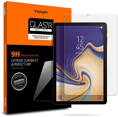 Spigen Galaxy Tab S4 Tempered Glass Screen Protector