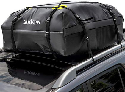 Audew Waterproof Rooftop Cargo Bag Soft Shell Luggage Rack Bag