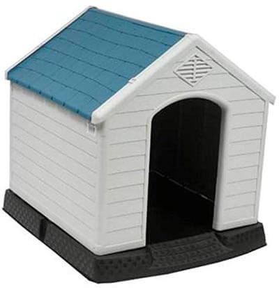 No! No! Plastic Indoor Outdoor Dog House for Small to Medium