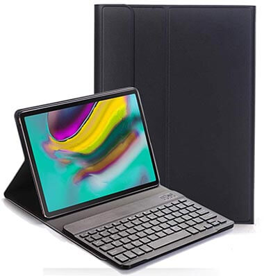 RLTech Samsung Galaxy TAB S5e Keyboard Leather Case