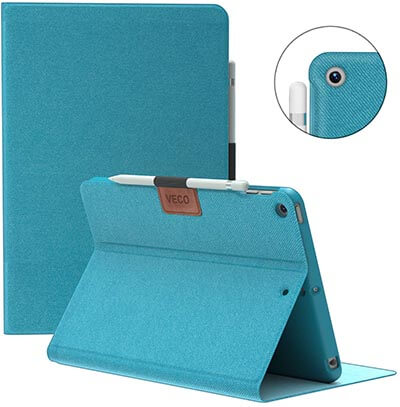 Veco iPad Air 3 10.5” 2019 Case with Pencil Holder