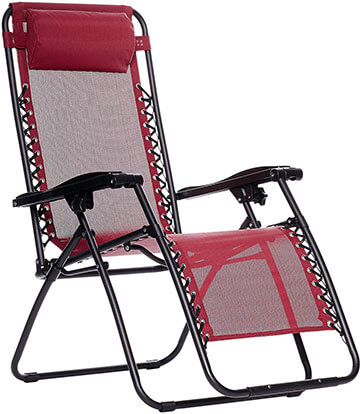 AmazonBasics Outdoor Zero Gravity Lounge