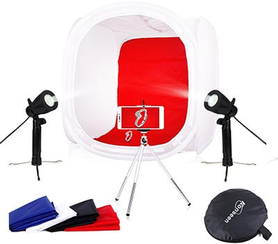 Konseen Photo Studio Shooting Tents Box with Lighting kit and Light Diffusion Box