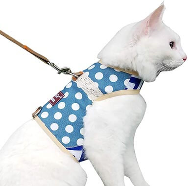 Yizhi Miaow Escape Proof Cat Harness with Leash