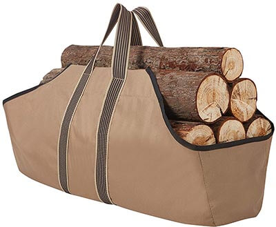 RORAIMA Firewood Log Signature Log Totes Heavy Duty Canvas