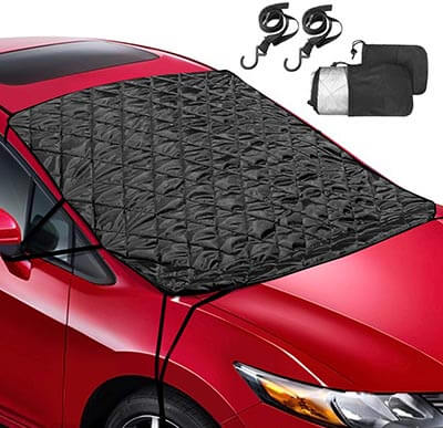 Leader Accessories Wind Proof Reversible Car Windshield Snow Ice Cover