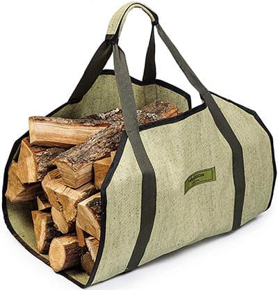 Sergisson Firewood Carrier Log Tote Wood Carrying Bag