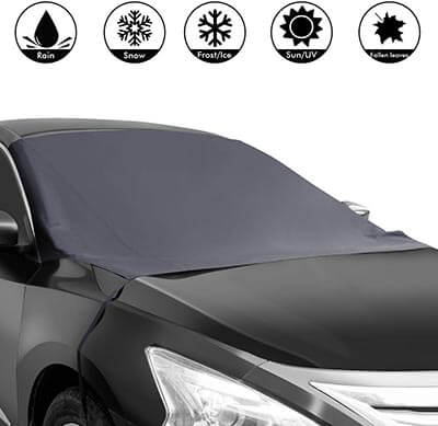 Shynerk Magnetic Edges Car Snow Cover Waterproof Windshield Protector