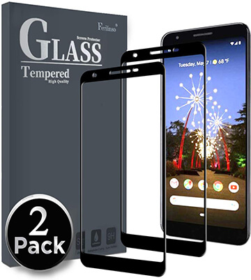 Ferilinso Tempered Glass Screen Protector for Google Pixel 3a XL