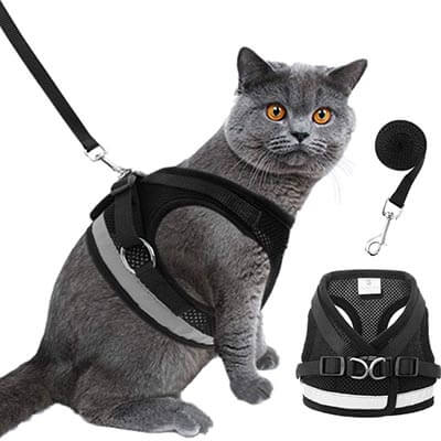 HOMIMP Reflective Cat Harness Vest