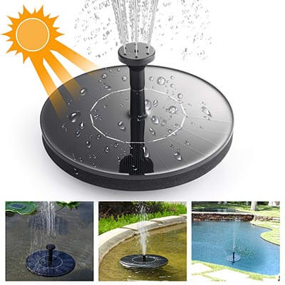 Mixhomic Solar Fountain Pump, 1.4W