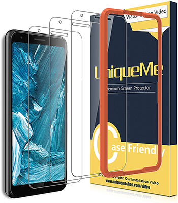 Uniqueme Pixel 3a Screen Protector