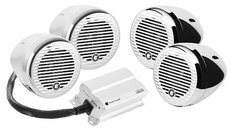 Planet Audio PMC4C Bluetooth, Weatherproof Speaker & Amplifier Sound System