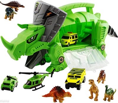 WolVol Perfect Dinosaur Storage Toys