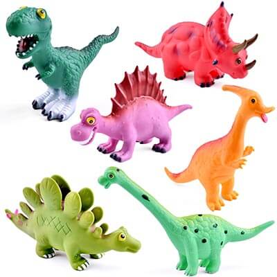 FUN LITTLE TOYS Dinosaur Baby Bath Toys