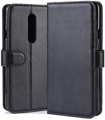 HualuBro OnePlus 7 Pro Leather Wallet Case