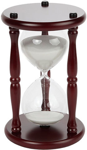 Lily's Home 60-Minute Hourglass Sand Timer